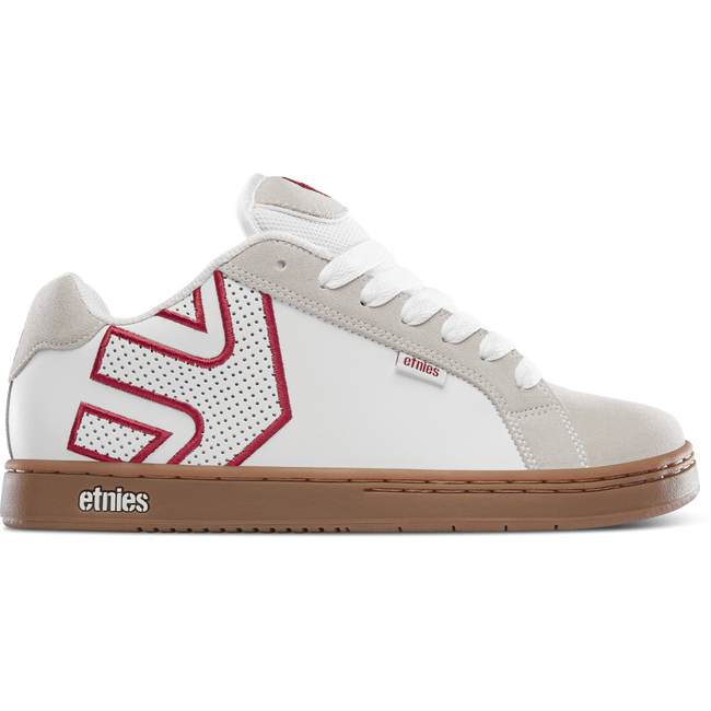 Etnies FADER Sneakers Heren Wit/Rood BE-YUSCEC